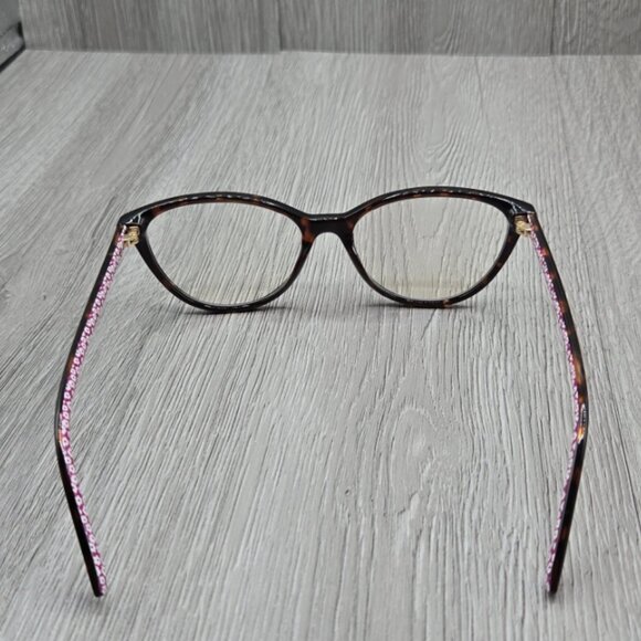 Kate Spade Eyeglasses Flower Pattern KS Roanne 086 Dark Havana Cat-Eye 54mm - Picture 5 of 6